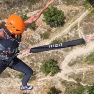 Puenting en el Puente de las Siete Lunas (Alcoy - Alicante)